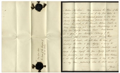 Queen Victoria Letter Signed From 1837, Just 7 Days After Her Ascension to Queen -- ''...Upon ascending the throne of this Kingdom...''